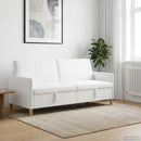 vidaXL Tárolós Kanapé Fehér 192 x 78 x 87 cm Poliészter