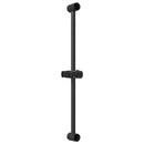 vidaXL Zuhanyfej Tartó Fekete 71 cm Rozsdamentes Acél