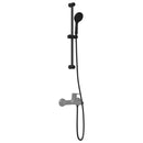 vidaXL Zuhanyrendszer készlet Fekete 71 cm Rozsdamentes Acél