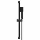 vidaXL Zuhanyrendszer készlet Fekete 70 cm Rozsdamentes Acél