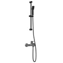 vidaXL Zuhanyrendszer készlet Fekete 70 cm Rozsdamentes Acél
