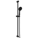 vidaXL Zuhanyrendszer készlet Fekete 101 cm Rozsdamentes Acél