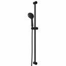 vidaXL Zuhanyrendszer készlet Fekete 101 cm Rozsdamentes Acél