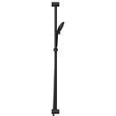 vidaXL Zuhanyrendszer készlet Fekete 101 cm Rozsdamentes Acél