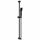 vidaXL Zuhanyrendszer készlet Fekete 100 cm Rozsdamentes Acél
