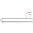 vidaXL Ponyva fémfülekkel 2 db Zöld 1,5 x 15 m 260 gsm PE