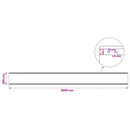 vidaXL Ponyva fémfülekkel 2 db Zöld 2 x 20 m 260 gsm PE