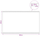 vidaXL Ponyva fémfülekkel 2 db Zöld 3 x 5 m 260 gsm PE