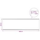 vidaXL Ponyva fémfülekkel 2 db Zöld 3 x 10 m 260 gsm PE