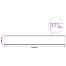 vidaXL Ponyva fémfülekkel 2 db Zöld 3 x 20 m 260 gsm PE