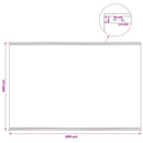 vidaXL Ponyva fémfülekkel 2 db Zöld 4 x 6 m 260 gsm PE