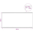 vidaXL Ponyva fémfülekkel 2 db Zöld 4 x 8 m 260 gsm PE