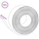 vidaXL Élvágók 25 m 20 cm PE Szürke