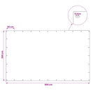 vidaXL Ponyva fémfülekkel Zöld 3 x 5 m 140 gsm PE