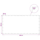vidaXL Ponyva fémfülekkel Zöld 3 x 6 m 140 gsm PE