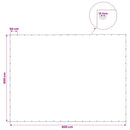 vidaXL Ponyva fémfülekkel Zöld 6 x 8 m 140 gsm PE