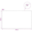 vidaXL Ponyva fémfülekkel Zöld 6 x 10 m 140 gsm PE