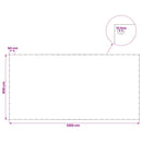 vidaXL Ponyva fémfülekkel Zöld 6 x 12 m 140 gsm PE