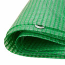 vidaXL Ponyva fémfülekkel Zöld 8 x 10 m 140 gsm PE