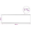 vidaXL Ponyva fémfülekkel Zöld 3 x 10 m 260 gsm PE