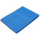 vidaXL Ponyva fémfülekkel Kék 8 x 8 m 90 gsm PE