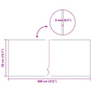vidaXL Parafa tekercs Barna 800 x 50 x 0,8 cm Parafa