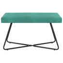 vidaXL pad Türkiz 80 x 40 x 45 cm Bársony