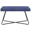 vidaXL pad Rendőrségi kék 80 x 40 x 45 cm Bársony