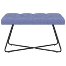 vidaXL Gombos varrású pad Farmerkék 80 x 40 x 46 cm Szövet
