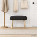 vidaXL pad Egyszínű Fekete 60 x 40 x 45 cm Bouclé