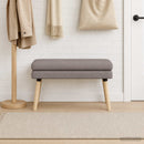 vidaXL Kéttagú pad Tópszínű 80 x 40 x 47 cm Szövet