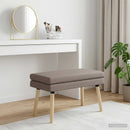 vidaXL Kéttagú pad Tópszínű 80 x 40 x 47 cm Szövet