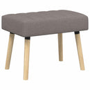 vidaXL Csatorna-parnás pad Tópszínű 60 x 40 x 45 cm Szövet