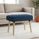vidaXL Csatorna-parnás pad Kék 60 x 40 x 45 cm Szövet