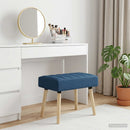 vidaXL Csatorna-parnás pad Kék 60 x 40 x 45 cm Szövet