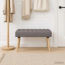 vidaXL Csatorna-parnás pad Tópszínű 80 x 40 x 46 cm Szövet