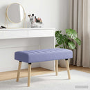 vidaXL Csatorna-parnás pad Farmerkék 80 x 40 x 46 cm Szövet