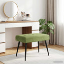 vidaXL Gombos varrású pad Világos zöld 60 x 40 x 45 cm Bársony