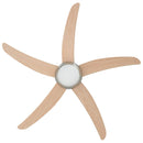 vidaXL Mennyezeti ventilátor lámpával Ø 130 cm Sonoma