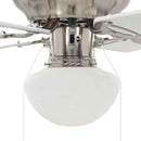 vidaXL Mennyezeti ventilátor lámpával Ø 82 cm Fehér