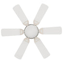 vidaXL Mennyezeti ventilátor lámpával Ø 82 cm Fehér
