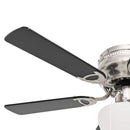 vidaXL Mennyezeti ventilátor lámpával Ø 82 cm Fekete