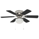 vidaXL Mennyezeti ventilátor lámpával Ø 82 cm Fekete