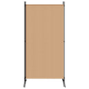 vidaXL 3-panelos válaszfal Bézs 260 x 180 cm Szövet