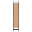 vidaXL 5-paneles szoba elválasztó Bézs 200 x 220 cm Szövet