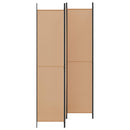 vidaXL 4-paneles szoba elválasztó Bézs 200 x 220 cm Szövet
