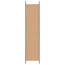 vidaXL 4-paneles szoba elválasztó Bézs 200 x 220 cm Szövet