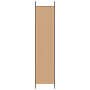 vidaXL 5-paneles szoba elválasztó Bézs 250 x 220 cm Szövet