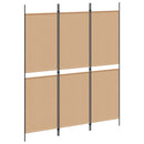 vidaXL 3-panelos válaszfal Bézs 150 x 180 cm Szövet