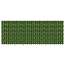 vidaXL Erkély képernyő levelekkel Zöld 400 x 150 cm